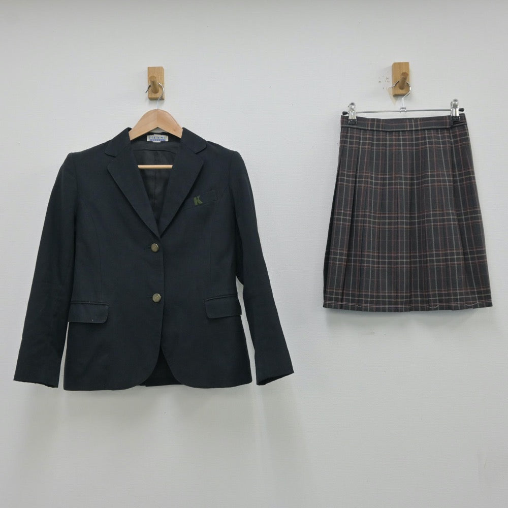 【中古】東京都 関東第一高等学校 女子制服 3点（ブレザー・スカート）sf013886