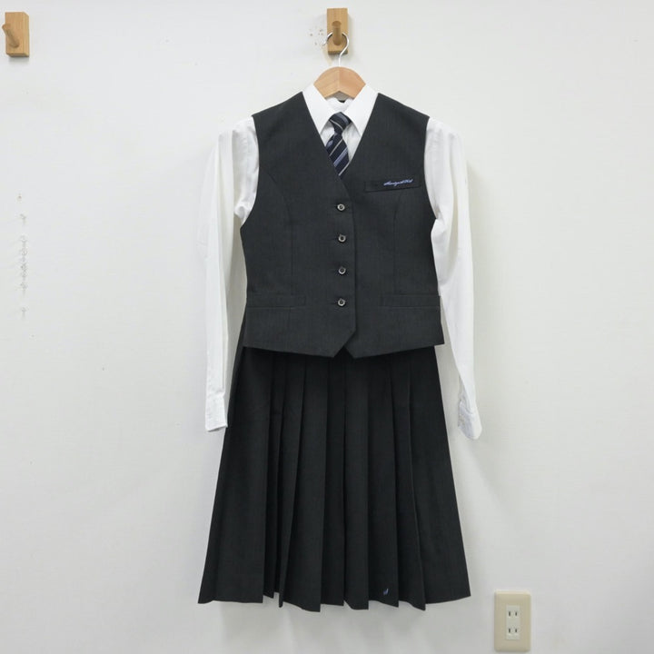 【中古制服】静岡県 清水桜ヶ丘高等学校 女子制服 5点（ブレザー・シャツ・ベスト・スカート）sf013894【リサイクル学生服】 | 中古制服 通販パレイド