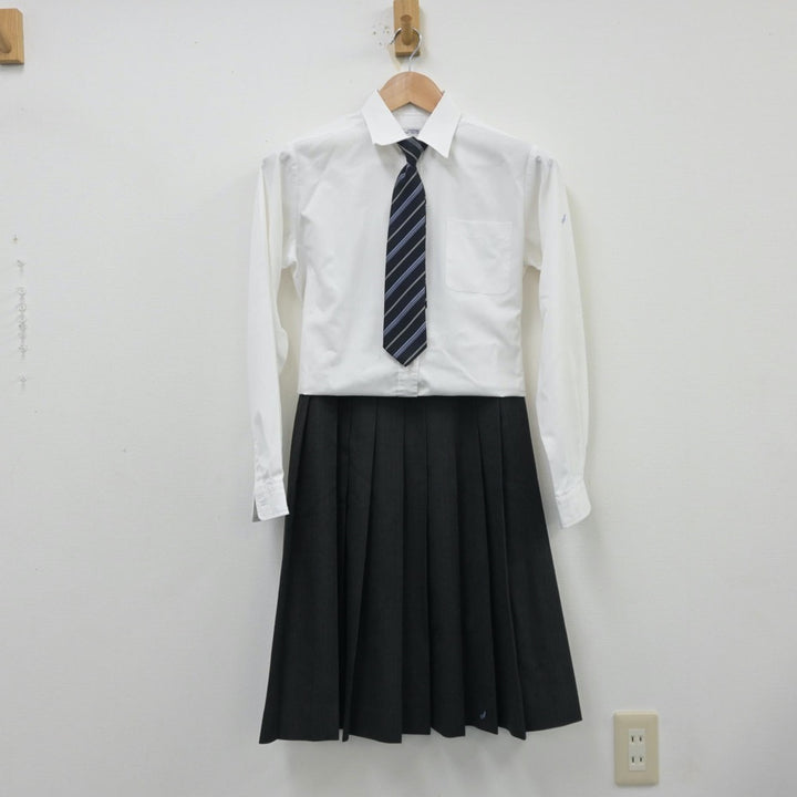 中古制服】静岡県 清水桜ヶ丘高等学校 女子制服 5点（ブレザー・シャツ