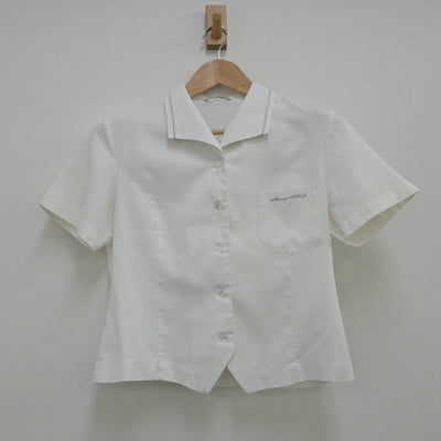 【中古】静岡県 清水桜ヶ丘高等学校 女子制服 2点（シャツ・スカート）sf013895