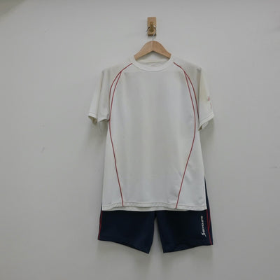 【中古】兵庫県 東播磨高等学校 女子制服 4点（体操服 上・体操服 下・ジャージ 上・ジャージ 下）sf013898