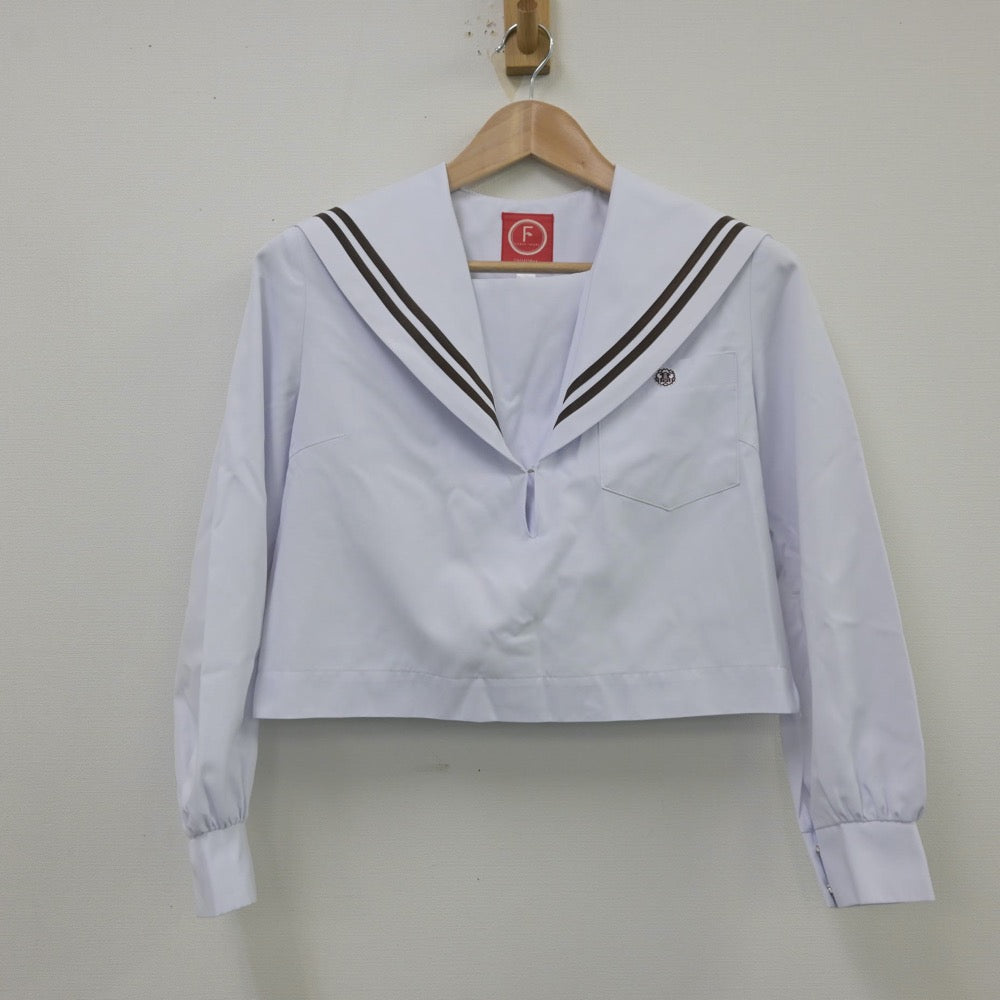 【中古】愛知県 春日井高等学校 女子制服 2点（セーラー服）sf013903