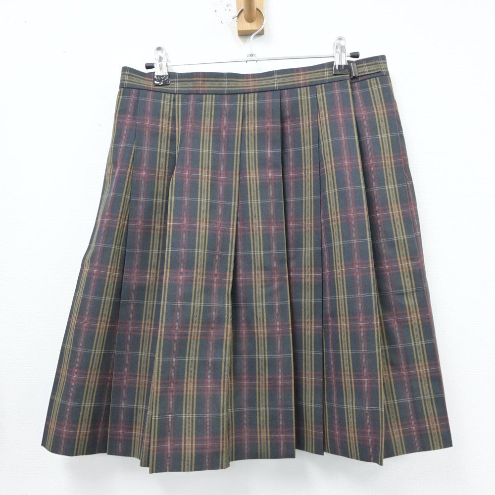 【中古】神奈川県 慶應義塾湘南藤沢高等部 女子制服 2点（スカート・スカート）sf013920