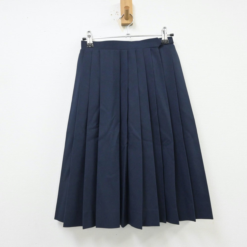 【中古】静岡県 豊田中学校 女子制服 3点（セーラー服・スカート）sf013922