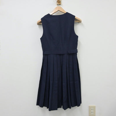 【中古】神奈川県 南毛利中学校 女子制服 1点（ジャンパースカート）sf013925