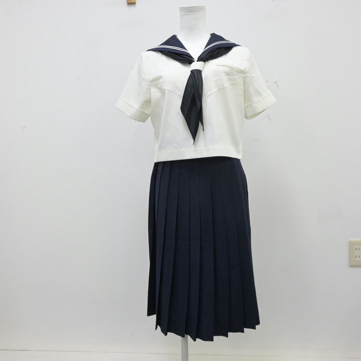 【中古制服】東京都 國學院大學久我山中学高等学校 女子制服 4点（セーラー服・ニット・スカート）sf013933【リサイクル学生服】 |  中古制服通販パレイド