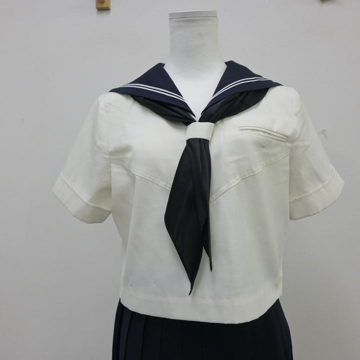 【中古制服】東京都 國學院大學久我山中学高等学校 女子制服 4点（セーラー服・ニット・スカート）sf013933【リサイクル学生服】 |  中古制服通販パレイド