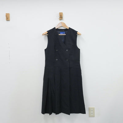 【中古】兵庫県 関西学院中学部 女子制服 3点（ブレザー・シャツ・ジャンパースカート）sf013942