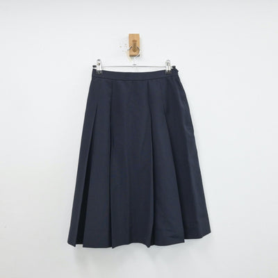 【中古】兵庫県 関西学院中学部 女子制服 3点（シャツ・スカート）sf013944