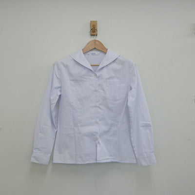 【中古】兵庫県 関西学院中学部 女子制服 2点（シャツ・スカート）sf013945