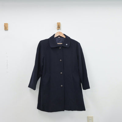 【中古】福岡県 嘉穂 高等学校 女子制服 1点（コート）sf013960