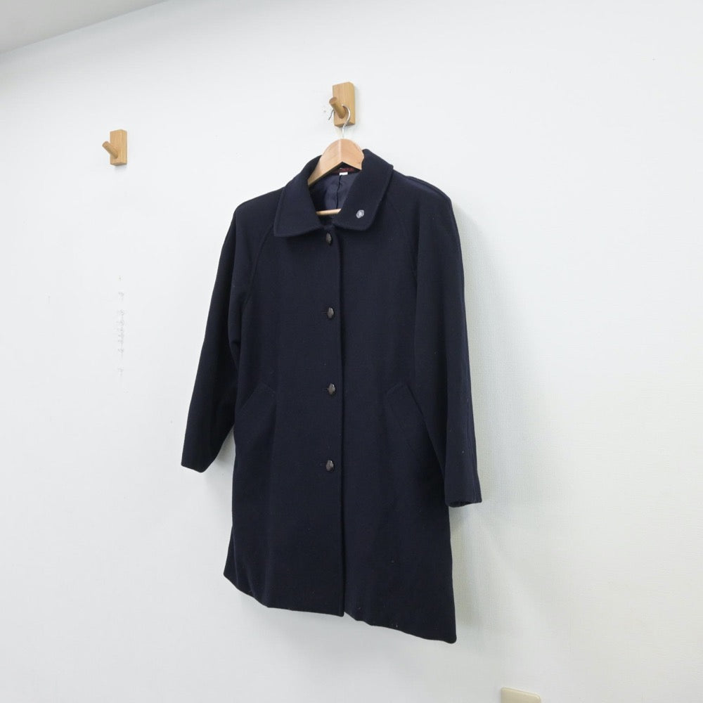 【中古】福岡県 嘉穂 高等学校 女子制服 1点（コート）sf013960