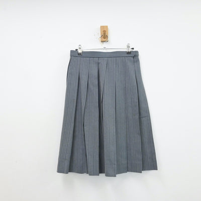 【中古】福島県 会津学鳳高等学校 女子制服 2点（シャツ・スカート）sf013967