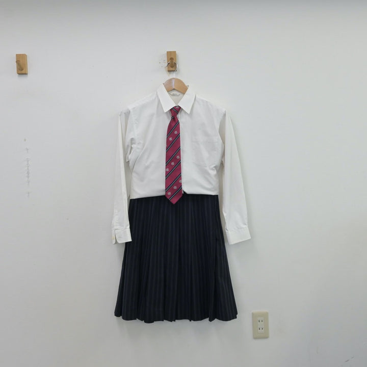 【中古制服】福島県 会津学鳳高等学校 女子制服 5点（ブレザー・シャツ・スカート）sf013968【リサイクル学生服】 | 中古制服通販パレイド