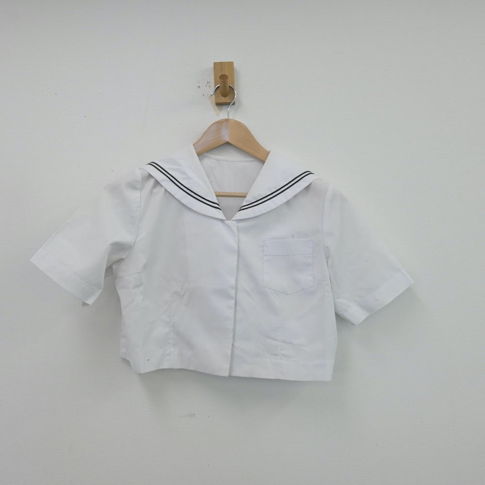 【中古】群馬県 桐生女子高等学校 女子制服 1点（セーラー服）sf013976