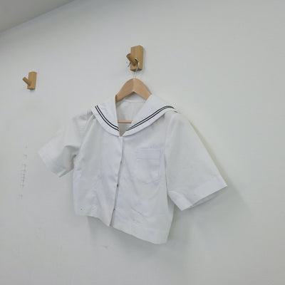 【中古】群馬県 桐生女子高等学校 女子制服 1点（セーラー服）sf013976