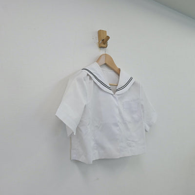 【中古】群馬県 桐生女子高等学校 女子制服 1点（セーラー服）sf013976