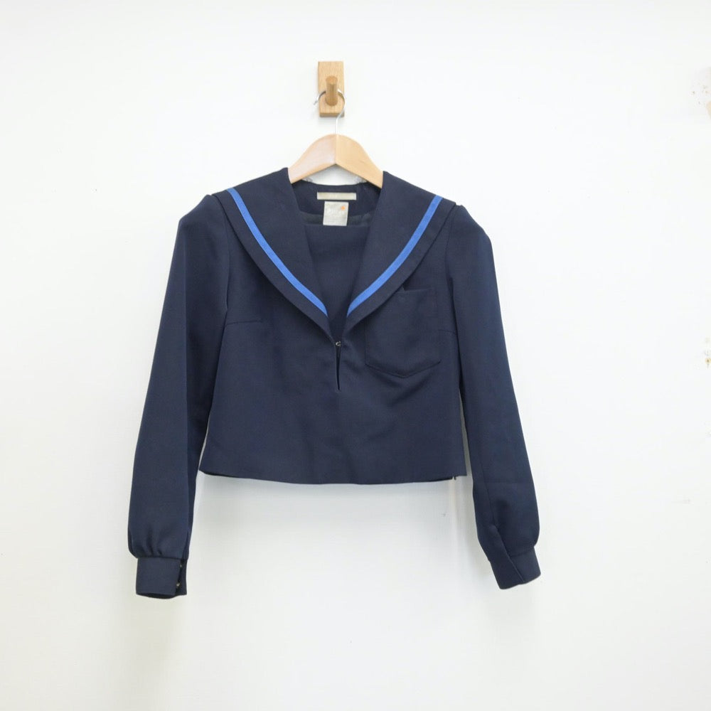 【中古】愛知県 刈谷南中学校 女子制服 2点（セーラー服・スカート）sf013980