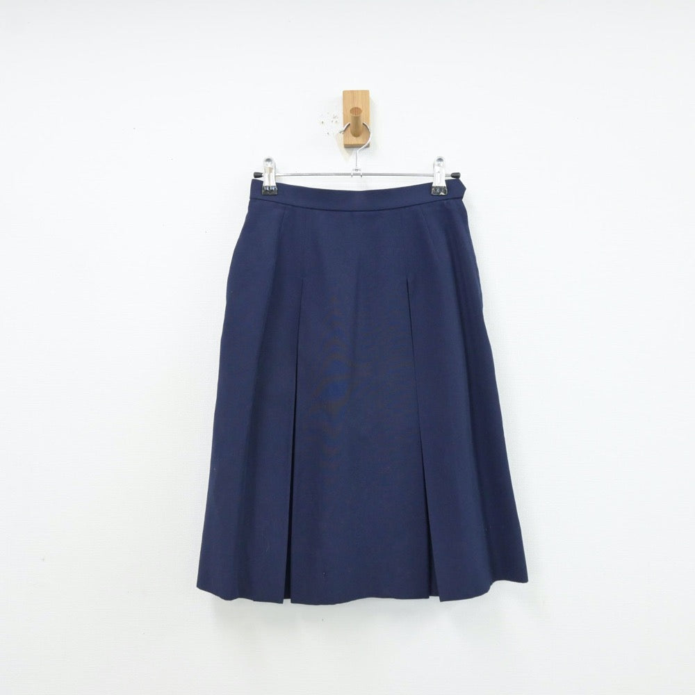 【中古】宮城県 折立中学校 女子制服 2点（スカート・スカート）sf013981