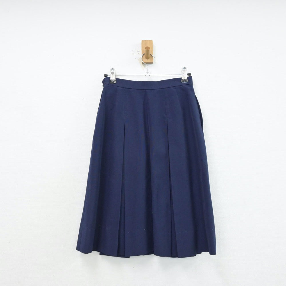 【中古】宮城県 折立中学校 女子制服 2点（スカート・スカート）sf013981