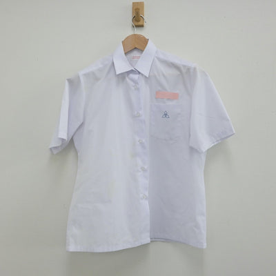 【中古】京都府 峰山中学校 女子制服 2点（シャツ・スカート）sf013991