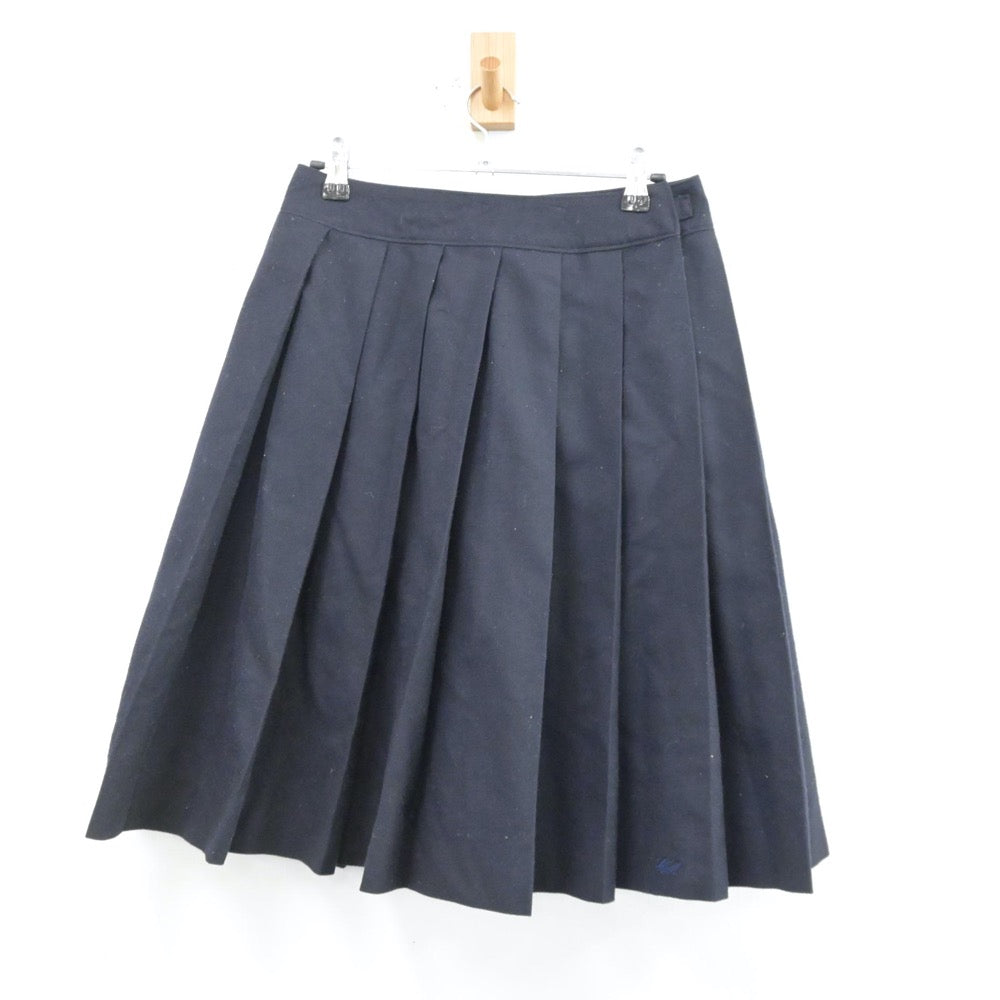 【中古】熊本県 熊本市立千原台高等学校 女子制服 4点（ブレザー・ベスト・シャツ・スカート）sf013995