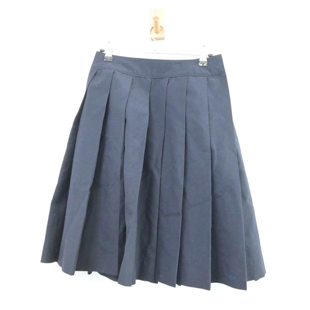 【中古】熊本県 熊本市立千原台高等学校 女子制服 2点（シャツ・スカート）sf013997