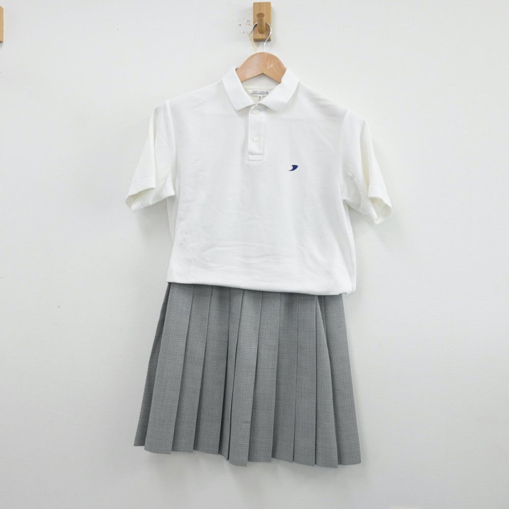 【中古】東京都 桐光学園中学・高等学校 女子制服 3点（ベスト・シャツ・スカート）sf014005