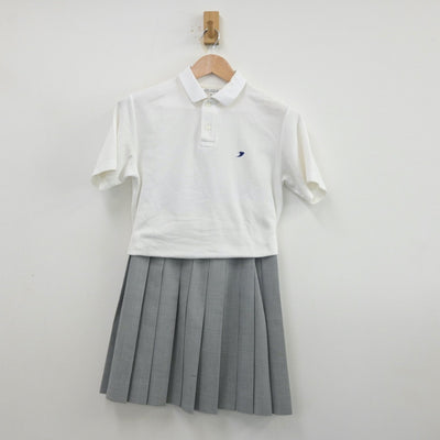 【中古】東京都 桐光学園中学・高等学校 女子制服 2点（ベスト・スカート）sf014006