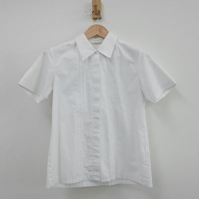 【中古】東京都 山脇学園中学校、高等学校 女子制服 2点（シャツ・ニットベスト）sf014014