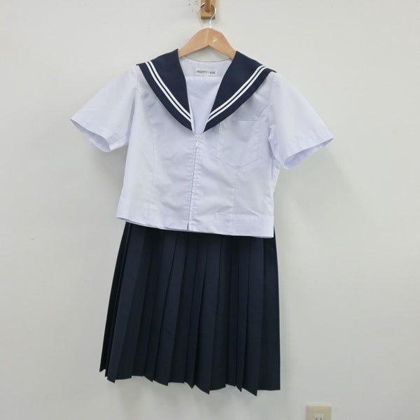 中古制服】愛知県 平洲中学校 女子制服 3点（セーラー服・スカート）sf014026【リサイクル学生服】 | 中古制服通販パレイド