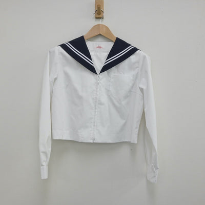 【中古】愛知県 平洲中学校 女子制服 2点（セーラー服）sf014032