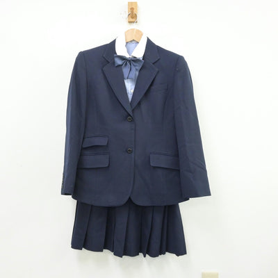 【中古】埼玉県 埼玉県立芸術総合高等学校 女子制服 5点（ブレザー・シャツ・ベスト・スカート）sf014037