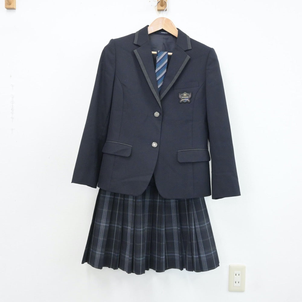 【中古】東京都 町田第三中学校 女子制服 3点（ブレザー・スカート）sf014041