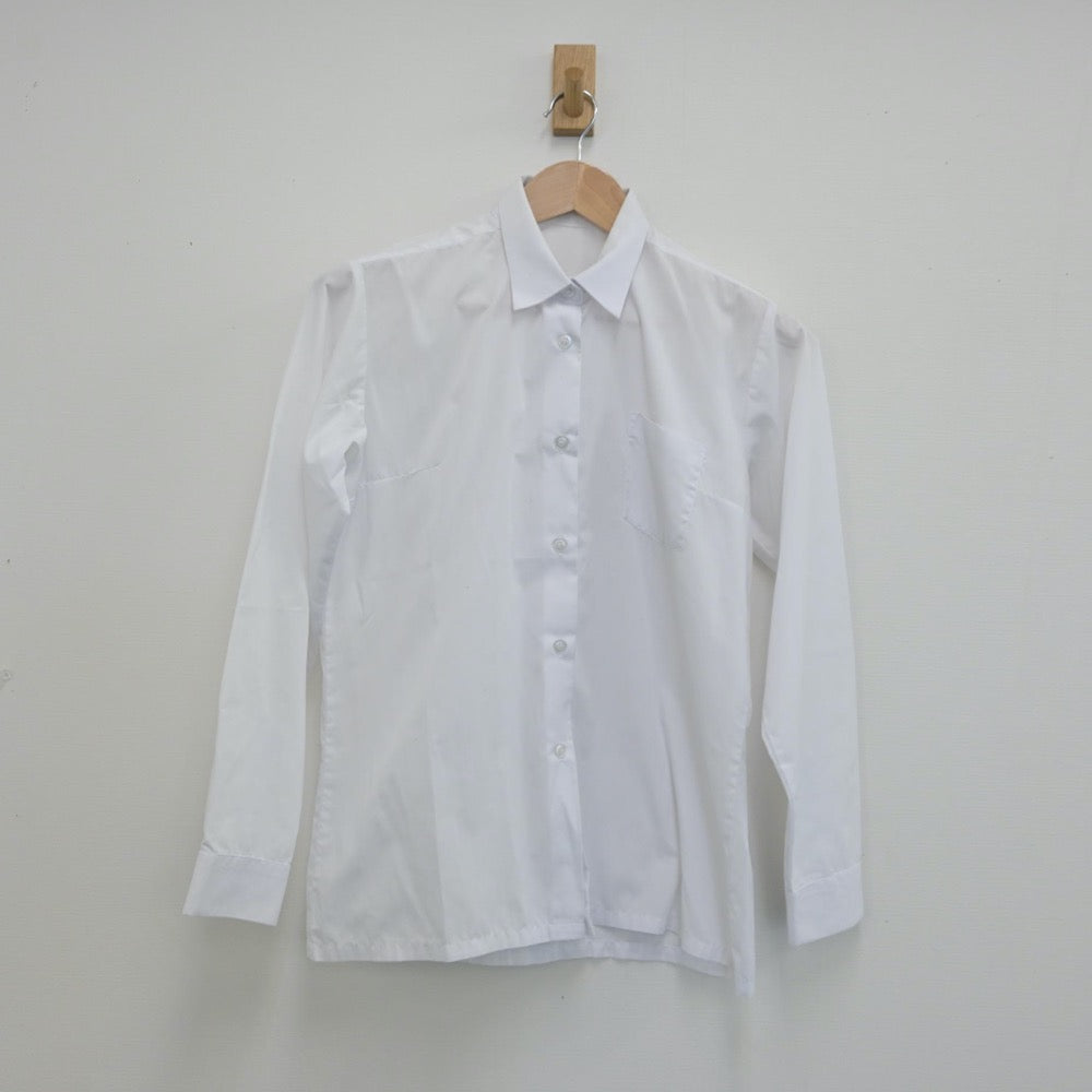 【中古】東京都 町田第三中学校 女子制服 2点（シャツ・スカート）sf014042