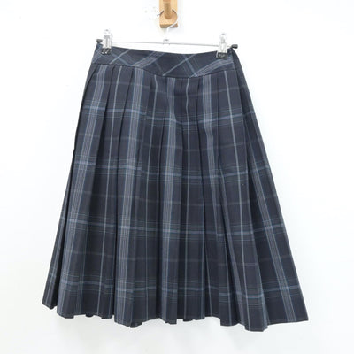 【中古】東京都 町田第三中学校 女子制服 2点（シャツ・スカート）sf014042