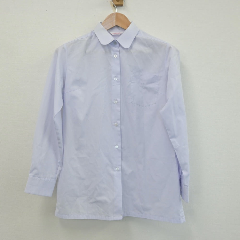 【中古】北海道 札幌第一高等学校 女子制服 2点（シャツ・ニット）sf014045