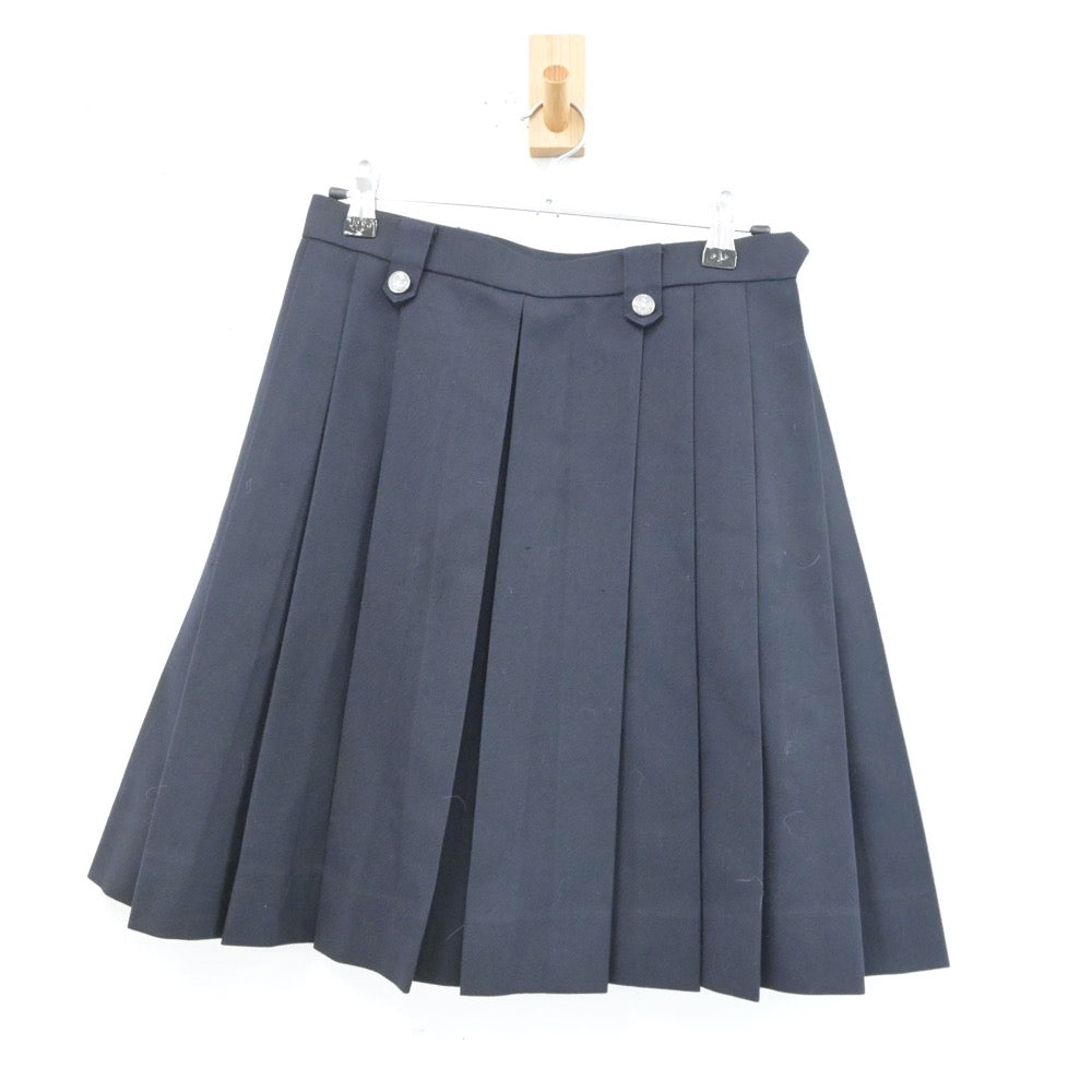 【中古】三重県 三重高等学校 女子制服 5点（ブレザー・ニット・シャツ・スカート）sf014048