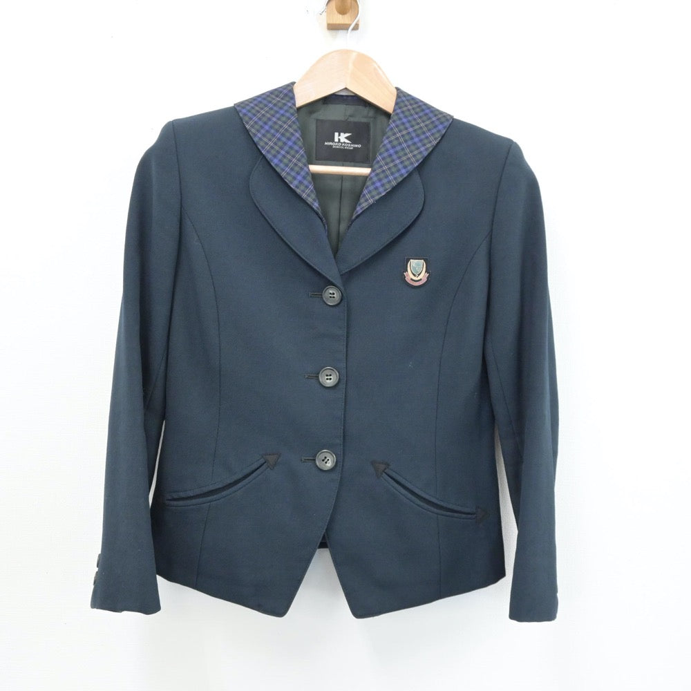 【中古】山形県 鶴岡東高等学校 女子制服 1点（ブレザー）sf014051