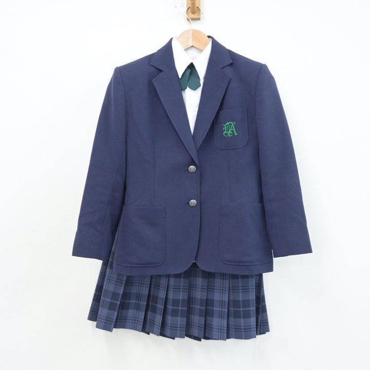 中古制服】栃木県 白鴎大学足利高等学校/富田キャンパス 女子制服 5点（ブレザー・ジャージ 下・シャツ・スカート）sf014073【リサイクル学生服】  | 中古制服通販パレイド