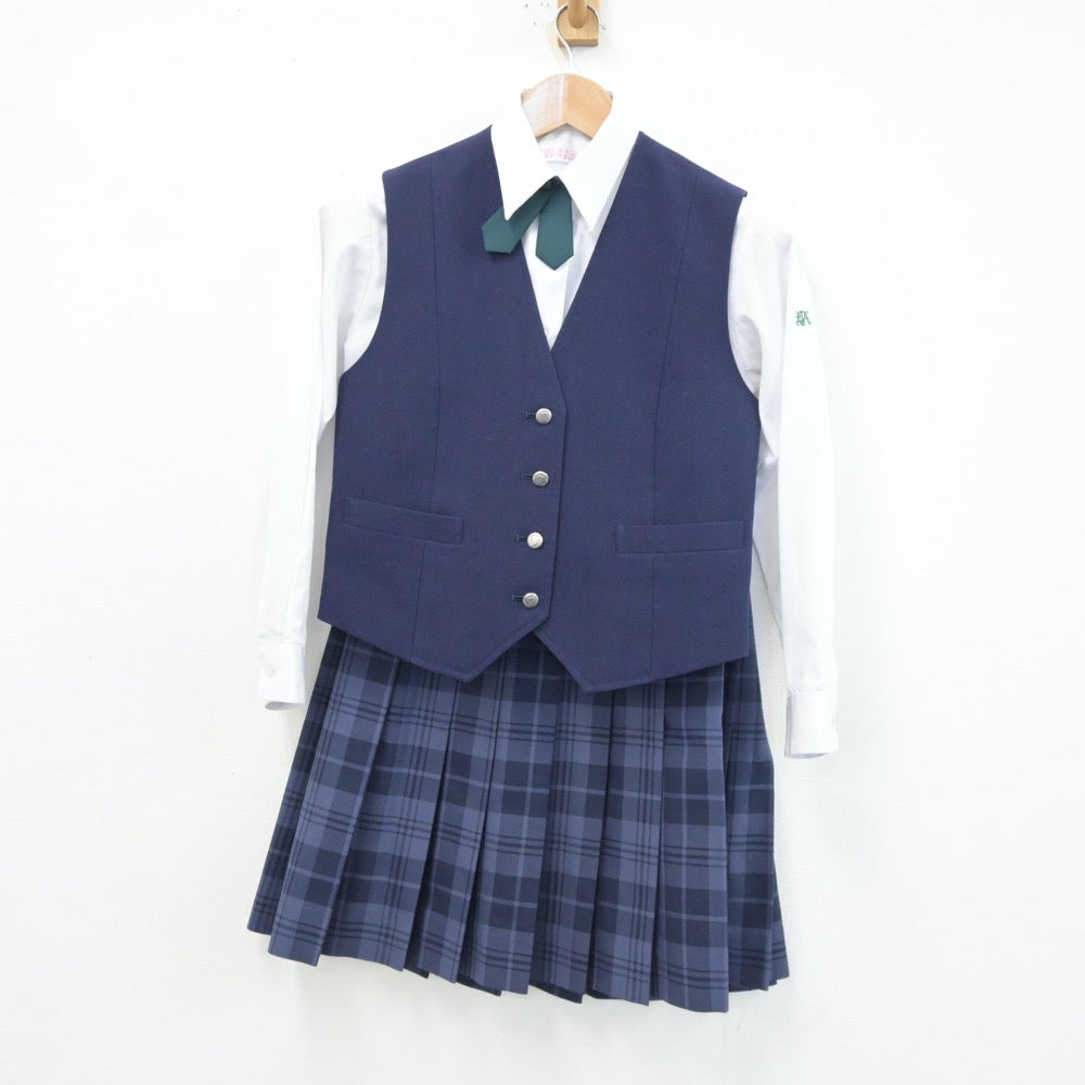 中古制服】栃木県 白鴎大学足利高等学校/富田キャンパス 女子制服 5点（ブレザー・ジャージ 下・シャツ・スカート）sf014073【リサイクル学生服】  | 中古制服通販パレイド