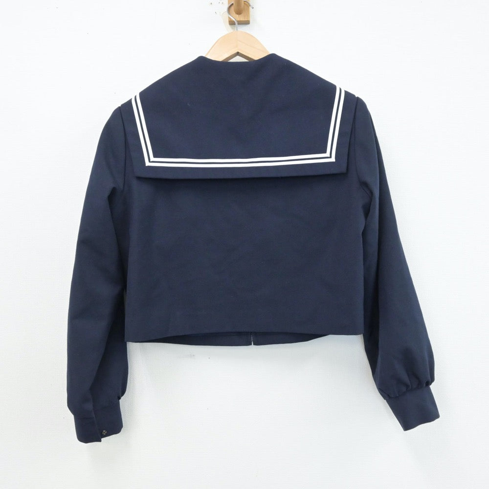 【中古】愛知県 大口町立中学校 女子制服 3点（セーラー服）sf014077