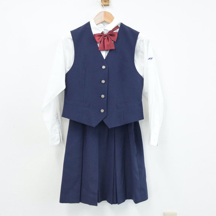 中古制服】神奈川県 平塚学園高等学校 女子制服 5点（ブレザー・シャツ・ベスト・スカート）sf014086【リサイクル学生服】 | 中古制服通販パレイド