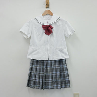 【中古】大阪府 梅花女子高等学校 女子制服 4点（シャツ・スカート）sf014096