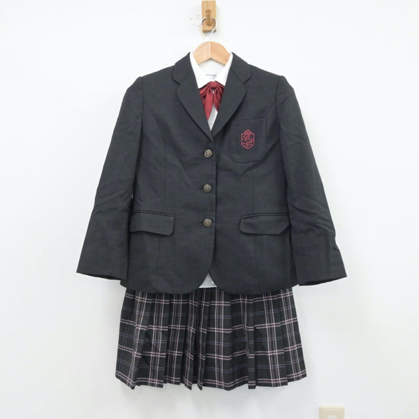 中古制服】大阪府 梅花女子高等学校 女子制服 5点（ブレザー・シャツ・ニット・スカート）sf014098【リサイクル学生服】 | 中古制服通販パレイド