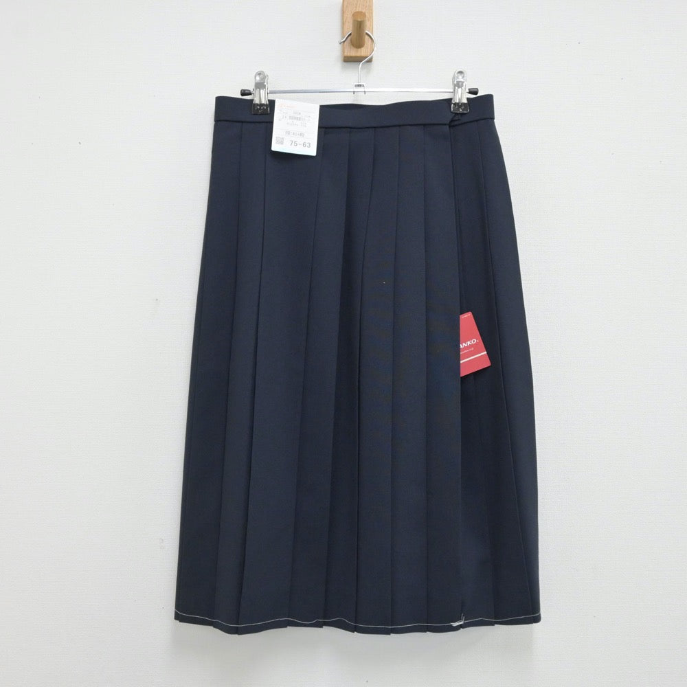 【中古】静岡県 御前崎中学校 女子制服 2点（スカート・スカート）sf014126