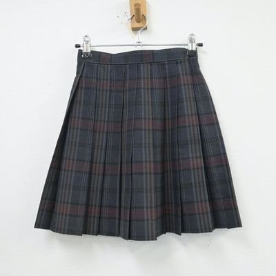 【中古】岐阜県 羽島高等学校 女子制服 2点（ベスト・スカート）sf014128