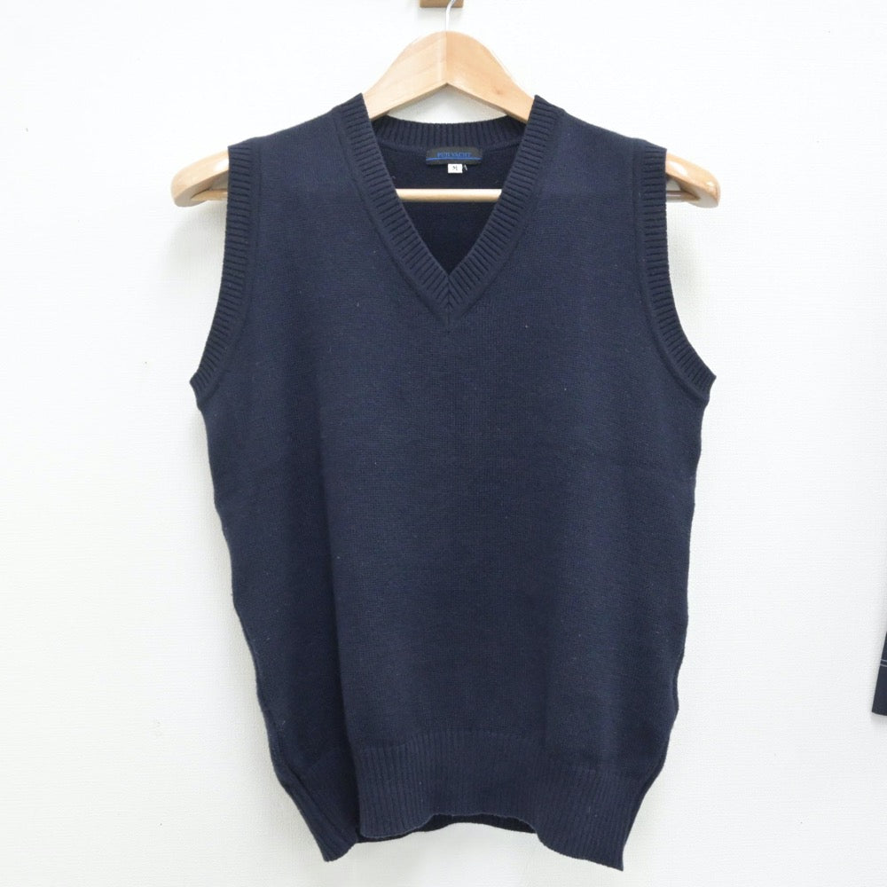 中古制服】東京都 葛飾野高等学校 女子制服 2点(ニットベスト 中古制服】東京都 葛飾野高等学校 女子制服 2点(ニットベスト