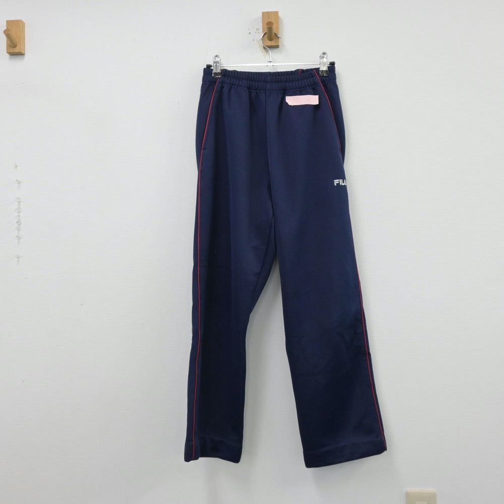 【中古】東京都 葛西第三中学校 女子制服 2点（ジャージ 上・ジャージ 下）sf014136