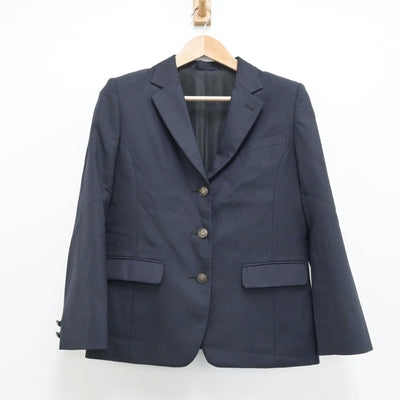 【中古】東京都 芝商業高等学校 女子制服 3点（ブレザー・スカート）sf014139